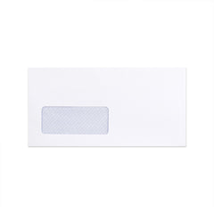Busta colore bianco con stampa interna - finestra 110x220 mm (DL) 110gr/m²
