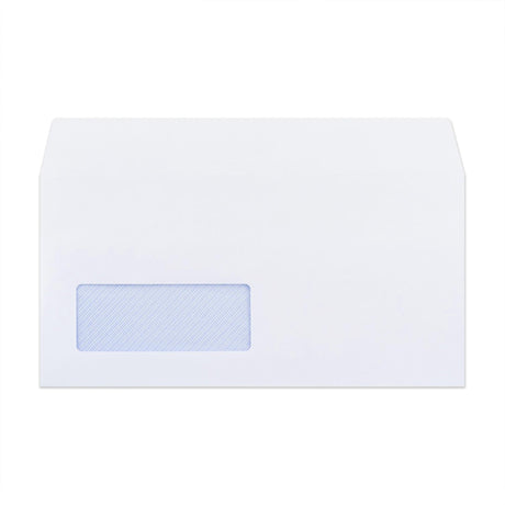 Busta colore bianco con stampa interna - finestra 110x220 mm (DL) 90gr/m²