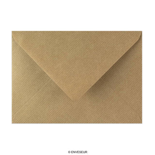 125x175 mm Busta Marrone Striata