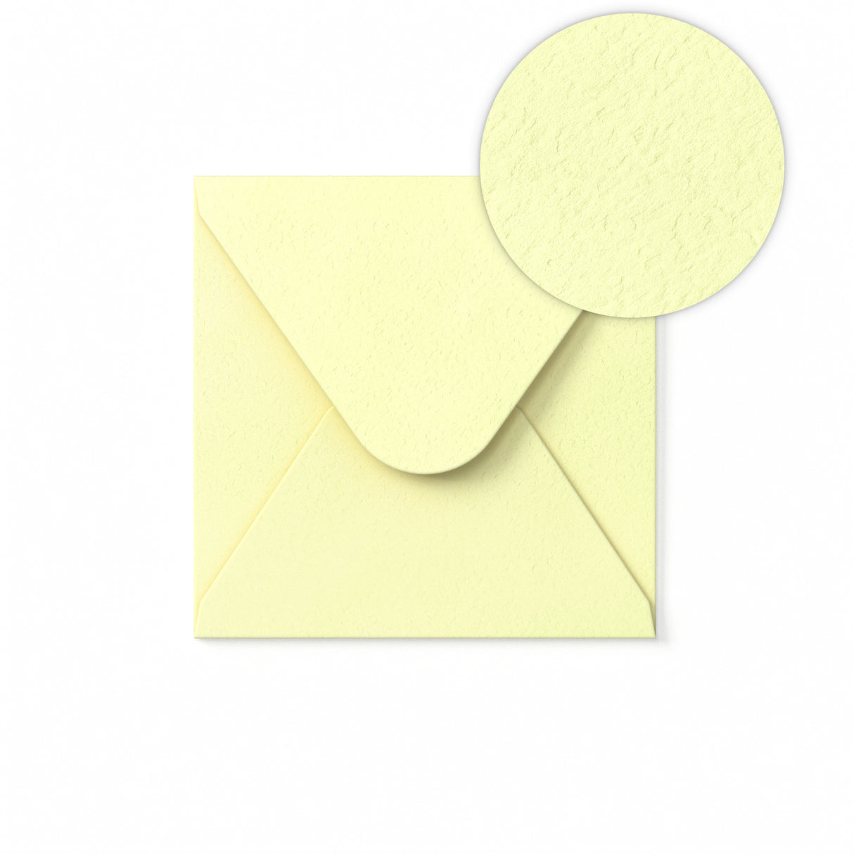 Busta colore avorio con effetto martellato 130 x 130 mm