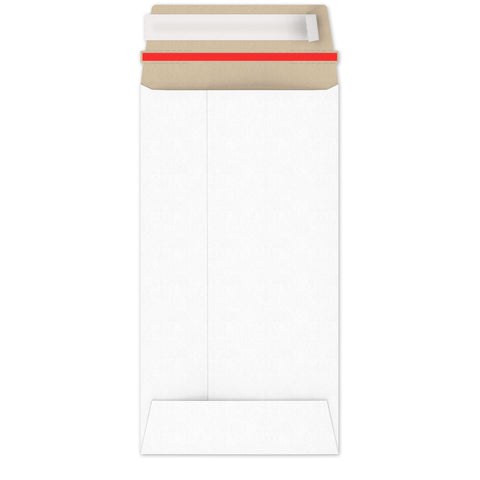 Buste rigide in cartone bianco