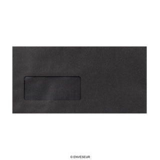 110x220 mm (DL) Busta nera
