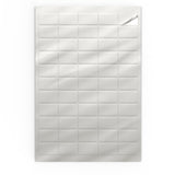 Etichette adesive rettangolari