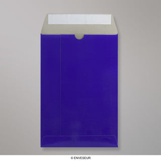 Busta in cartoncino blu 235x162 mm