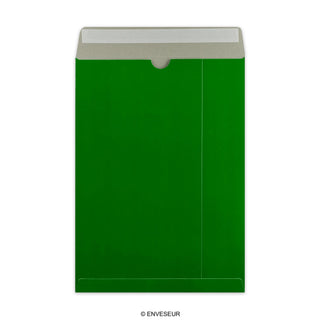 Busta colore verde in cartoncine rigido 324x229 mm (C4)