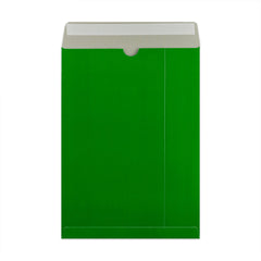 Busta colore verde in cartoncine rigido 457x330mm (C3)
