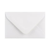 Busta colore bianco - Lembo di Diamante 62x94 mm