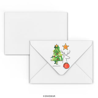 Busta natalizia Albero di Natale