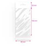 Sacchetti in cellofan con dispositivo d'aggancio (PPO)