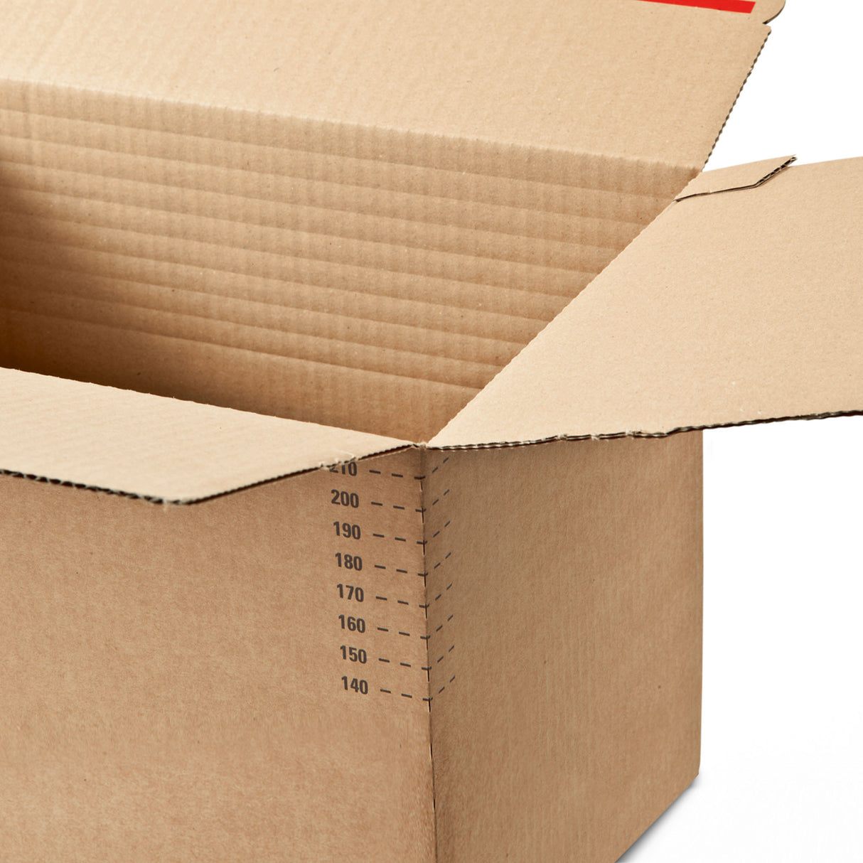 Scatola in cartone a profonditÃ  variabile con chiusura autosigillante per spedizioni