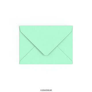 Busta verde giada 133x184 mm