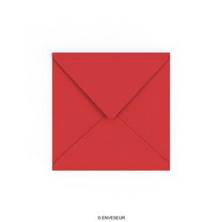 Busta rosso ciliegia 155x155 mm