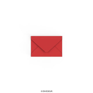 Busta rosso ciliegia 62x94 mm