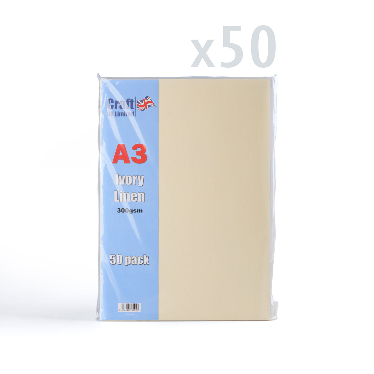 Cartoncino Lino 300 g/m² confezione