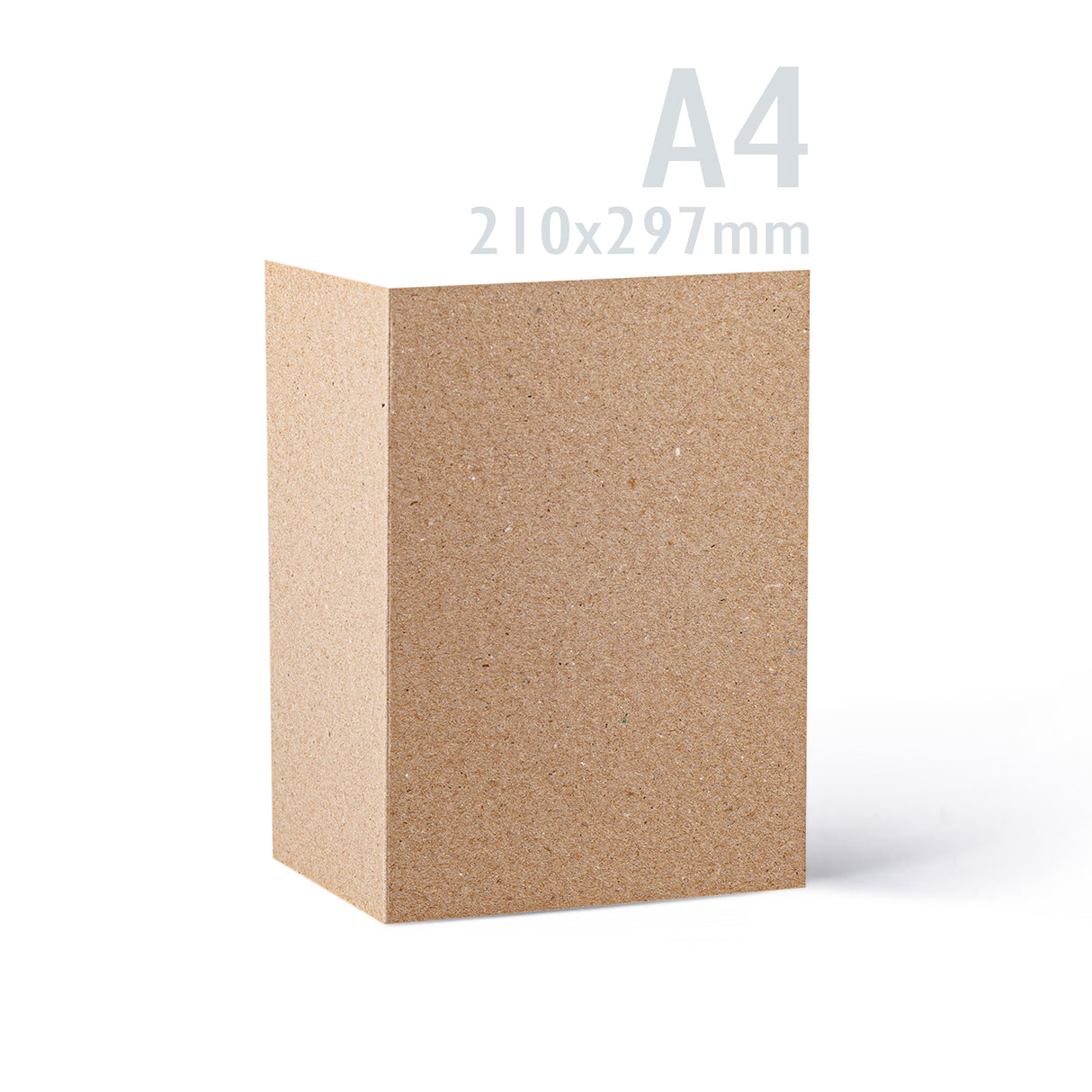 Pacco di biglietti 280gr kraft