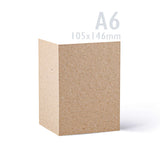 Confezione di biglietti e buste in carta kraft