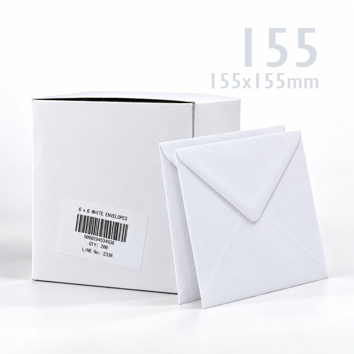 Buste Bianche 100 g/m² confezione da 200 pezzi