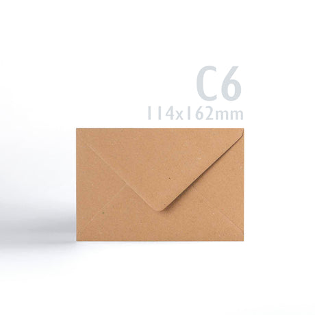 Buste Kraft 110 g/m² confezione da 150 pezzi