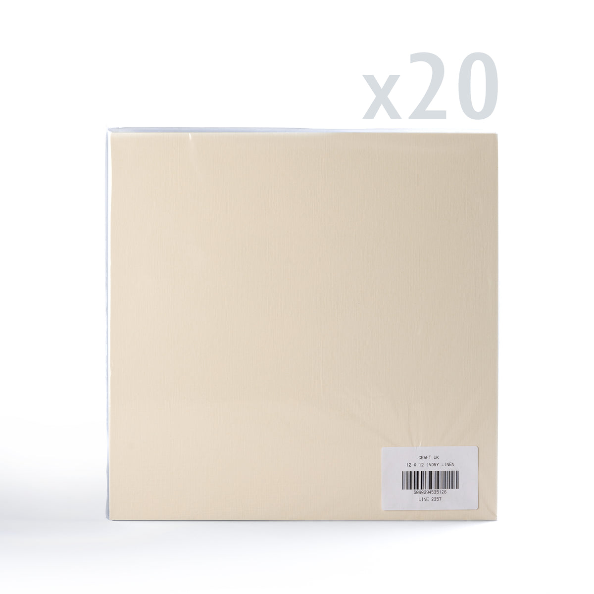 Cartoncino Lino 300 g/m² confezione