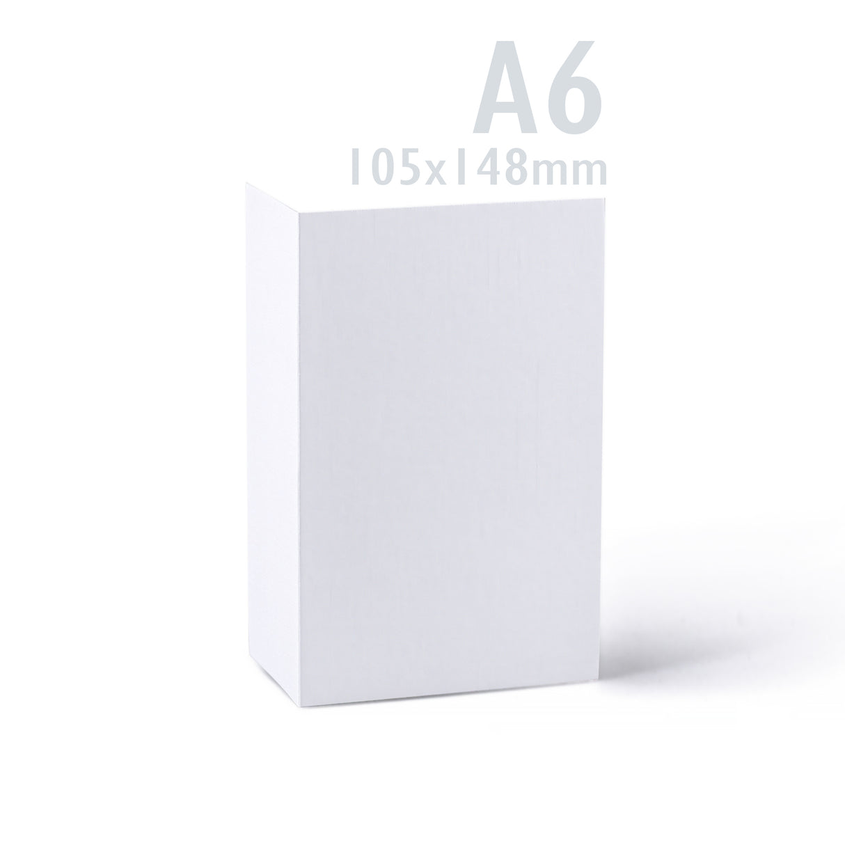 Biglietti bianchi lisci 250 g/m² e buste 100 g/m² – confezione