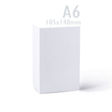 Biglietti bianchi lisci 250 g/m² e buste 100 g/m² – confezione