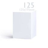 Biglietti bianchi lisci 250 g/m² e buste 100 g/m² – confezione
