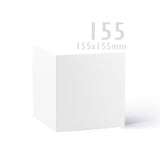 Biglietti bianchi lisci 250 g/m² e buste 100 g/m² – confezione