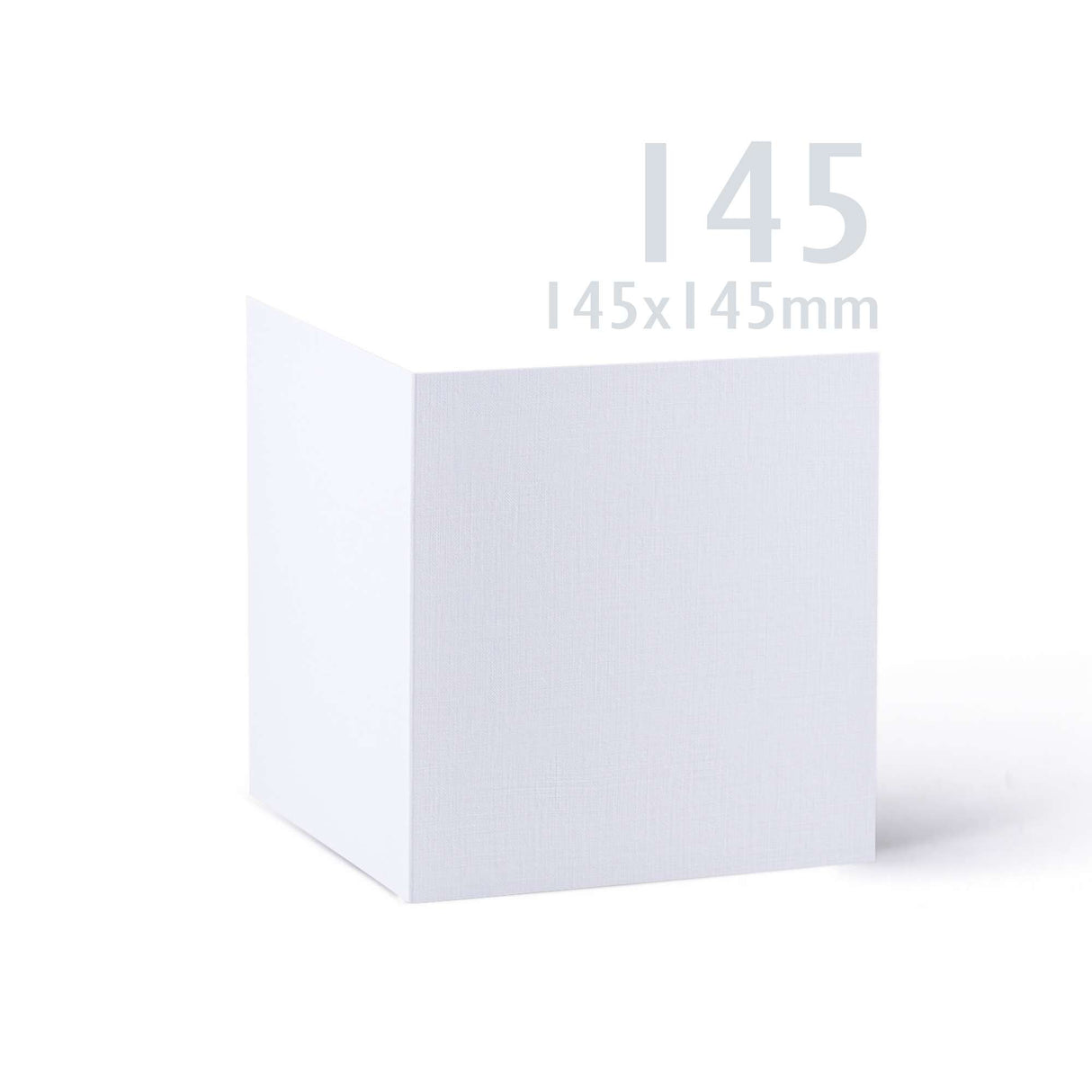 Confezione di biglietti e buste con finitura lino