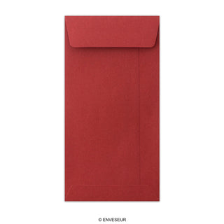 220x110 mm (DL) Busta rosso scuro