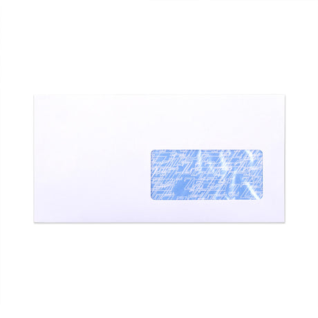 Busta colore bianco con stampa interna - finestra 115x225 mm (DL+) 90gsm