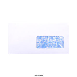 115x225 mm Busta bianca con finestra