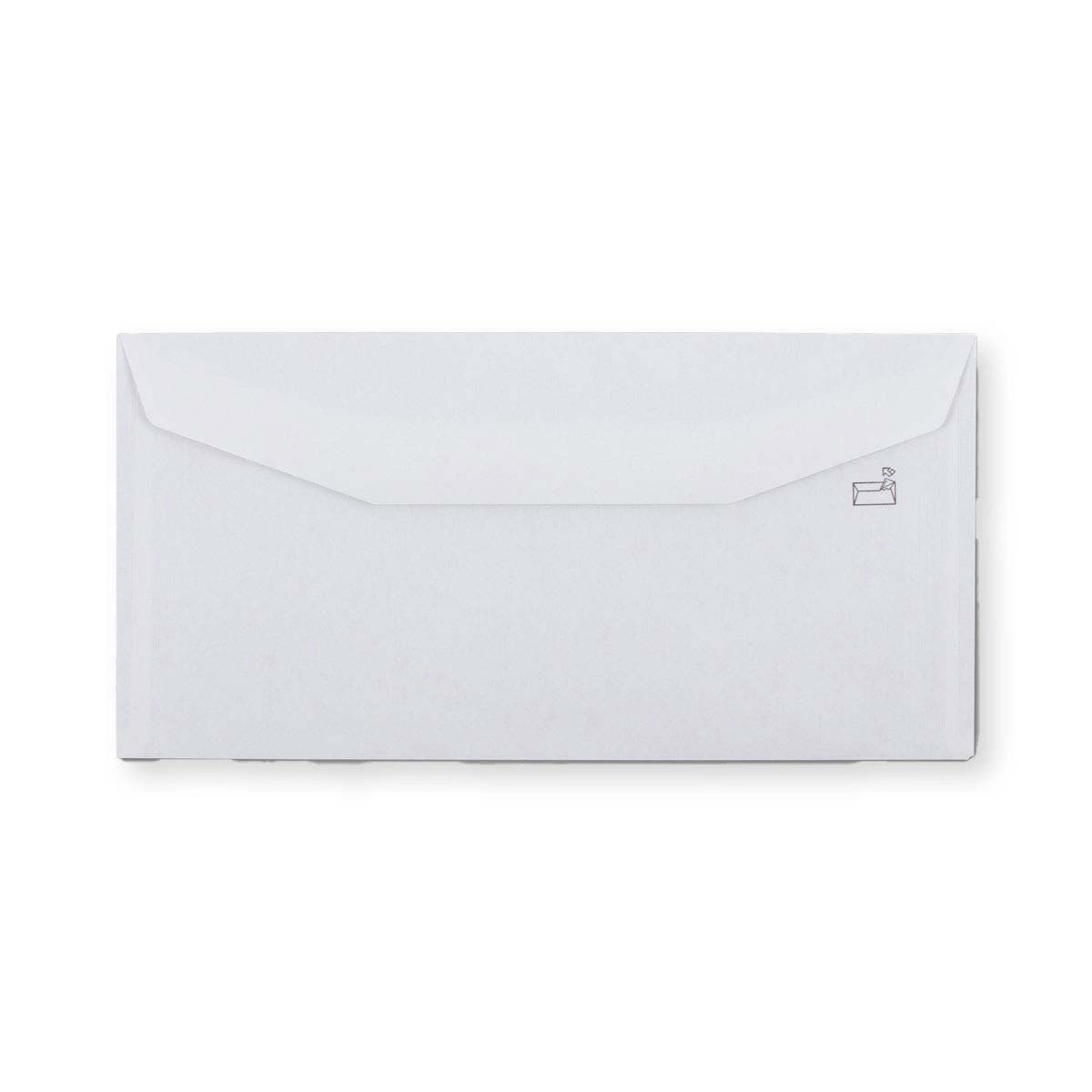 Busta colore bianco con stampa interna 110x220 mm (DL) 80gr/m²