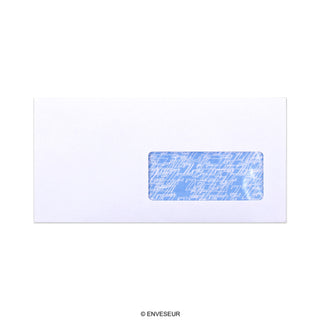 Busta colore bianco con stampa interna - finestra 110x220 mm (DL) 90gr/m²