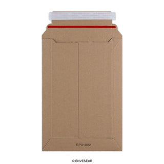 270x185 mm Scatola Rigida per Invio Postale Avana