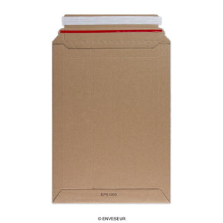 340x250 mm Scatola Rigida per Invio Postale Avana
