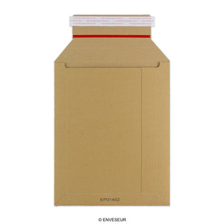 265x210 mm Scatola Robusta per Invio Postale Avana