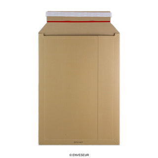 445x310 mm Scatola Robusta per Invio Postale Avana