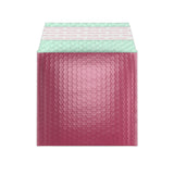 Buste a bolle d'aria con finitura metallica brillante