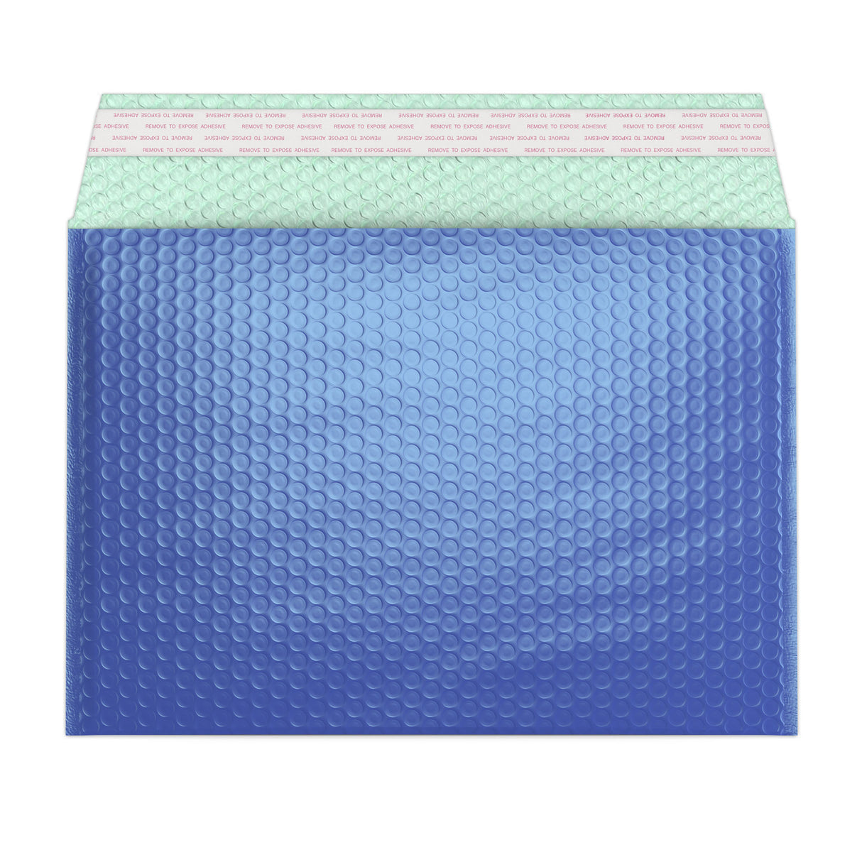 Buste a bolle d'aria con finitura metallica brillante