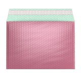 Buste a bolle d'aria con finitura metallica brillante