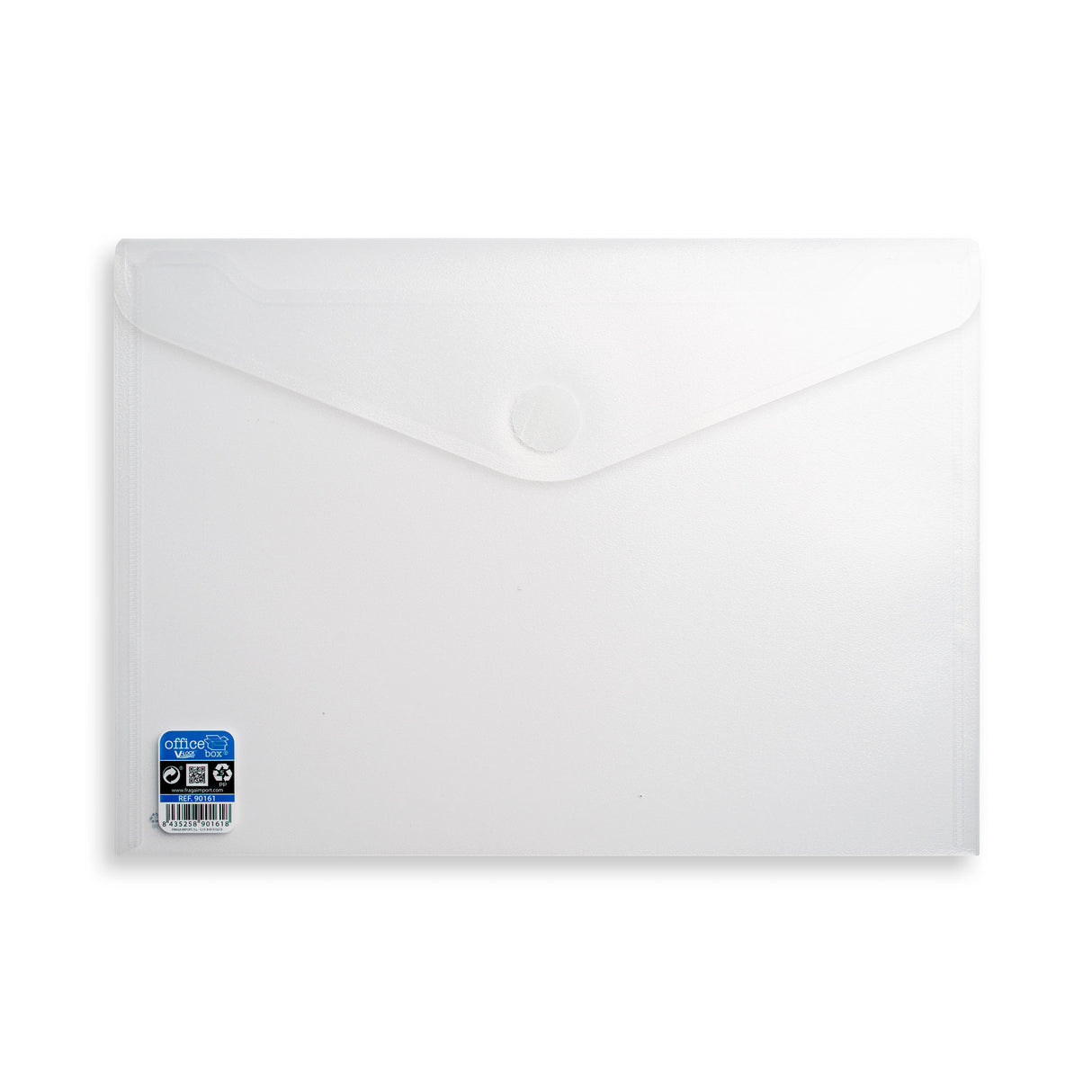 Buste in polipropilene traslucide con chiusura a velcro V-LOCK