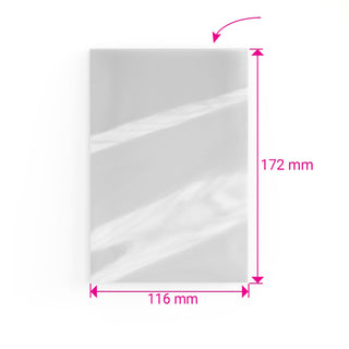 Sacchetti in cellophane non sigillabili