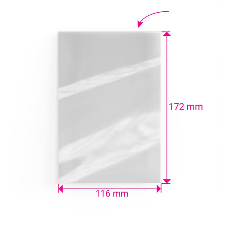 Sacchetti in cellophane non sigillabili