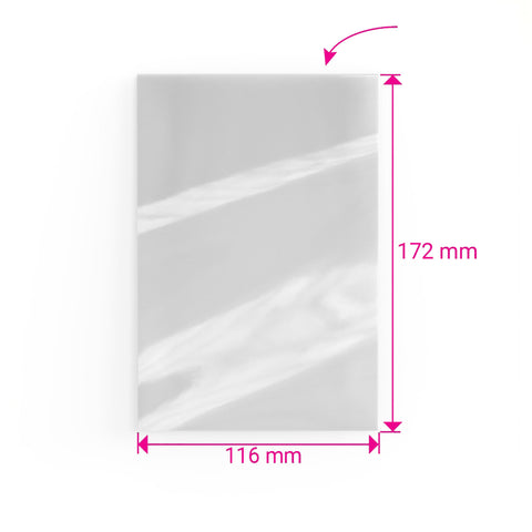 Sacchetti in cellophane non sigillabili