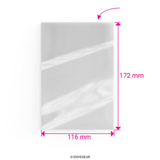 Sacchetti in cellophane non sigillabili