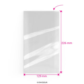 Sacchetti in cellophane non sigillabili