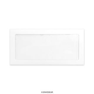 110x220 mm (DL) Busta con finestra con visualizzazione completa
