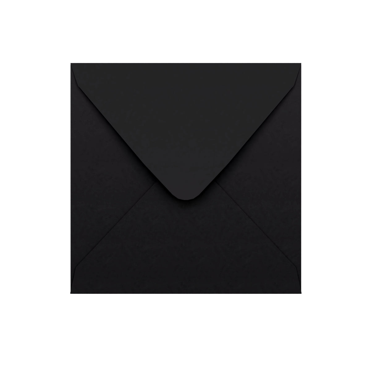 Busta colore nero con patella a V 155×155 mm