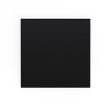 Busta colore nero con patella a V 155×155 mm