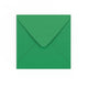 Dark Green Gummed V-Flap Envelope (155 x 155mm)